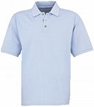 playera polo azul cielo
